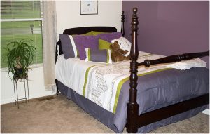 Coco's bedding