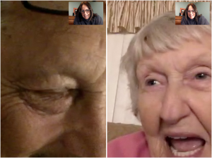 facetiming the peskies