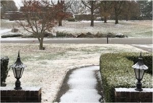 a little snow