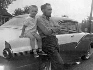 Abraham with a kid
