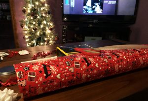 wrapping presents
