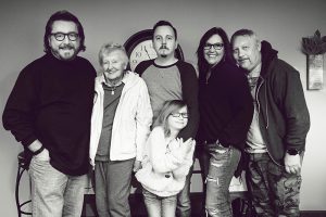 family at Christmas