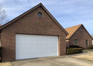 new garage door complete