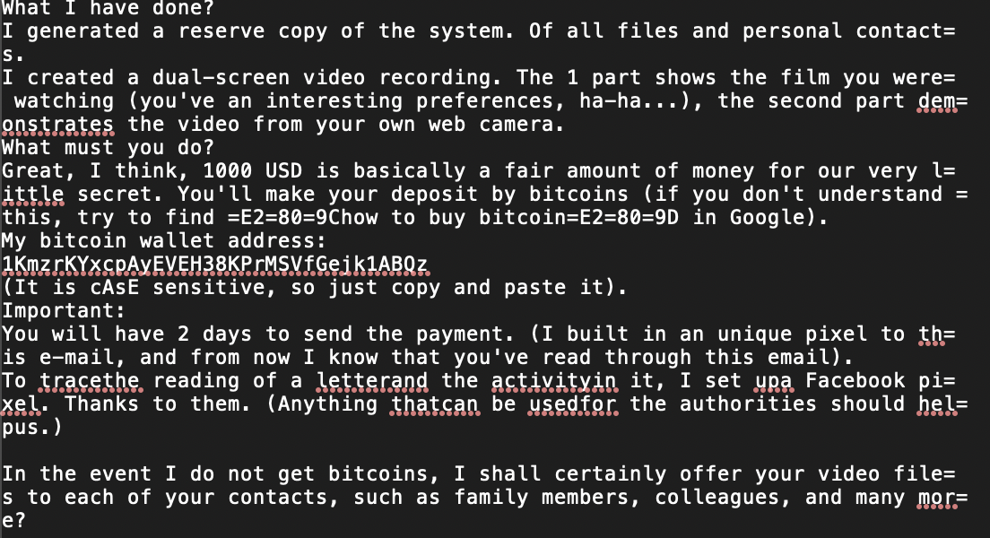 you’ve been hacked and you’re basically a houseplant