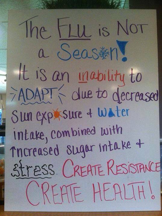 the flu is not a season