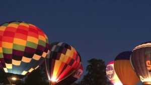 Oktoberfest balloon race