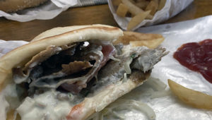 today I even had fast food!