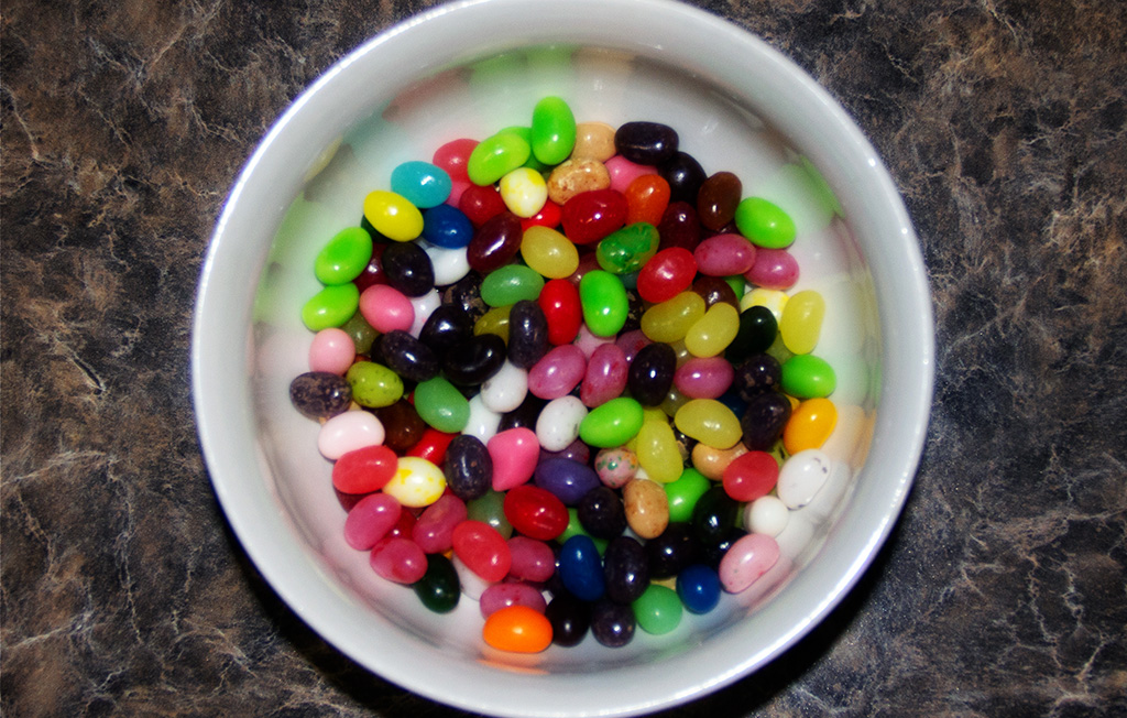 bowl of jelly beans