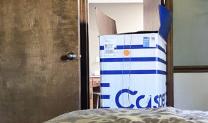 mattress review - spoiler... it's the friendly ghost