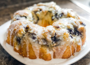 lemon blueberry bundt cake