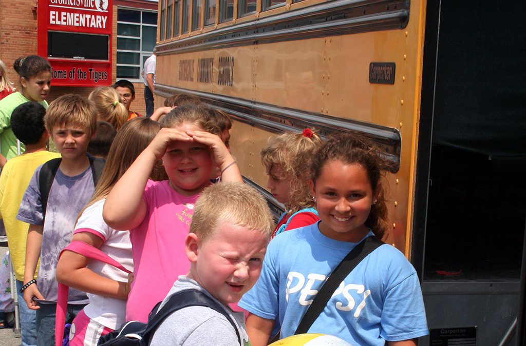 pay attention — school bus tragedy in Indiana