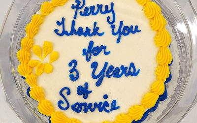 perry got a cake for Ben’s birthday