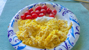 eggs and tomatoes