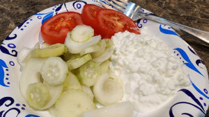 low fat dinner