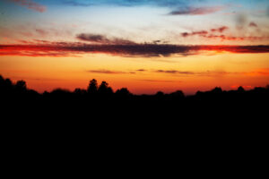 sunset captured by Samsung
