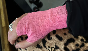i have zero control of my left hand
