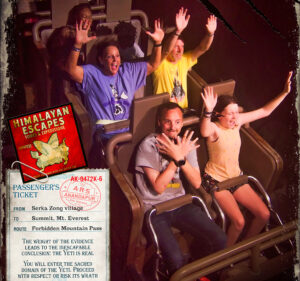 we went to asia and pandora, but not dinoland