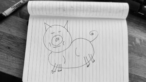 it's a pig personality test!