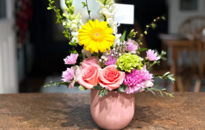 beautiful flowers from Katie for my birthday