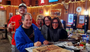 family reunion at Thirsty's in Crothersville.