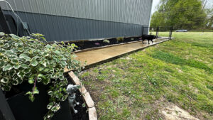 barndo landscaping on the east side AFTER