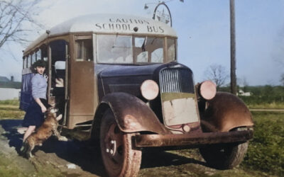 school buses in the late 30’s and early 40’s