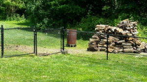 wood is stacked