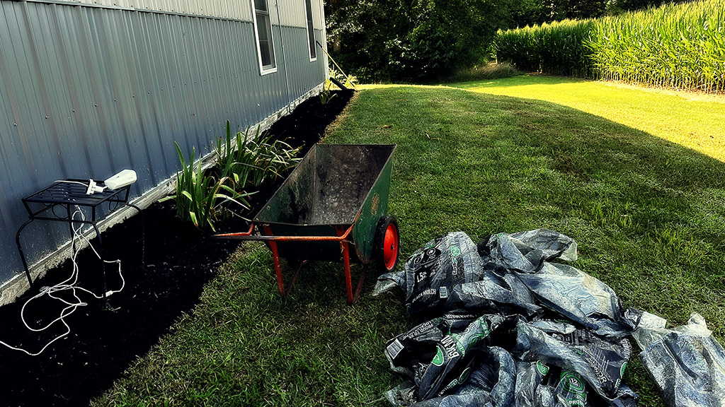 mulch work