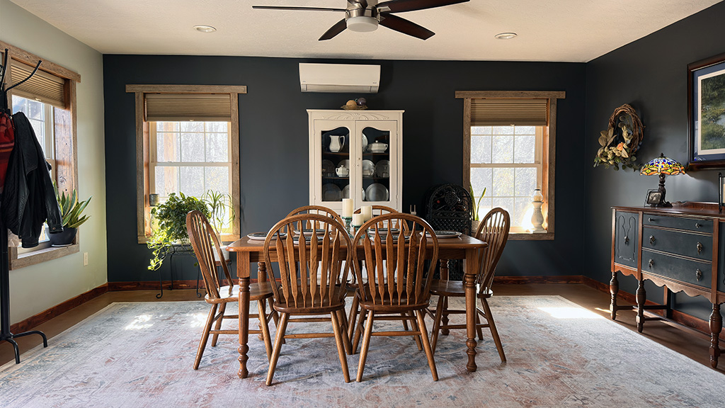 dining room no Christmas