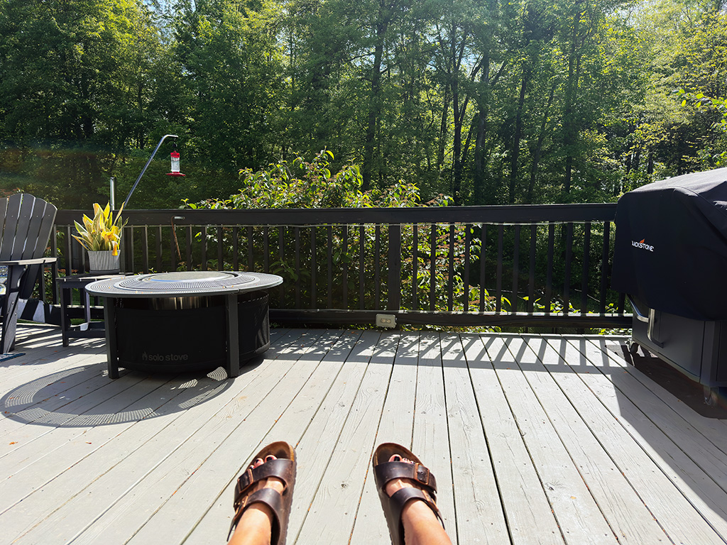 my morning view