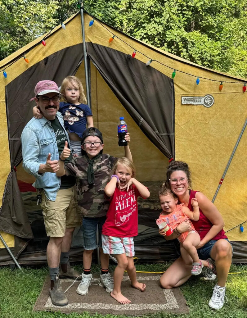Corbin, Amber, & family