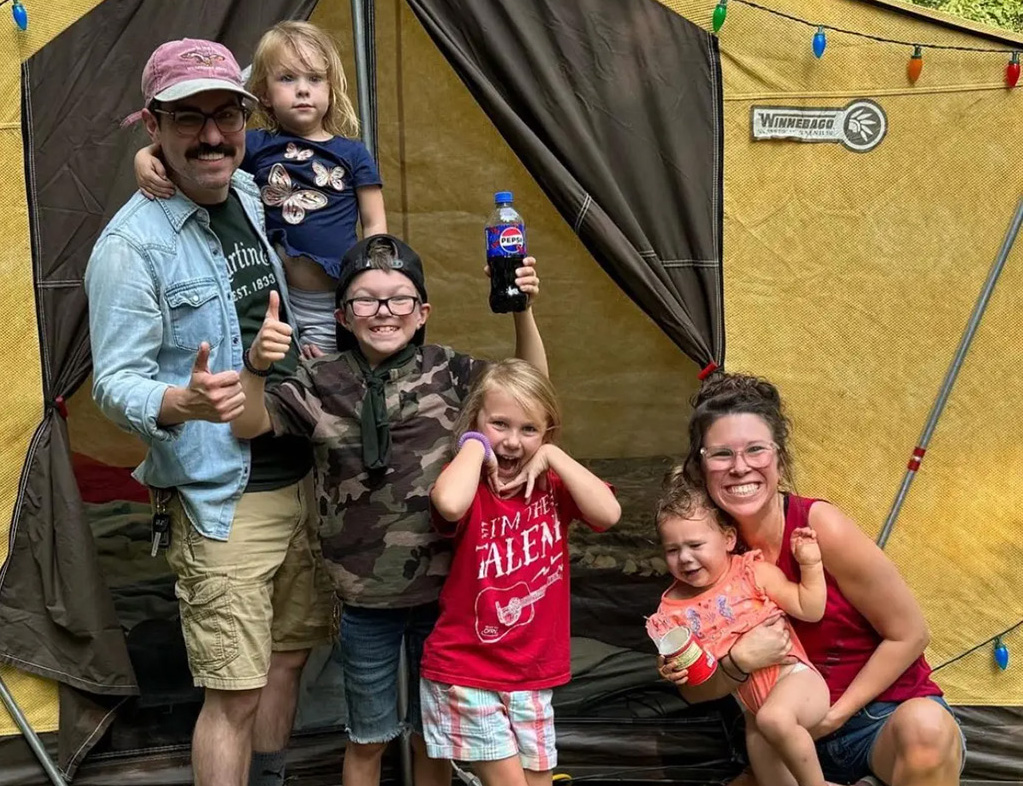 Corb and family