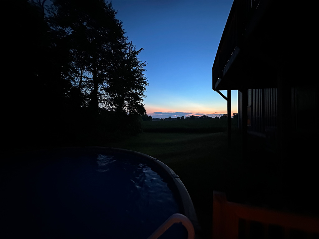 southern indiana night sky