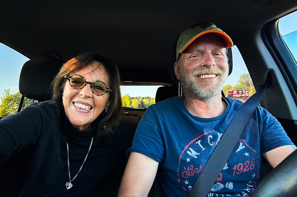 me & Perry getting pancakes