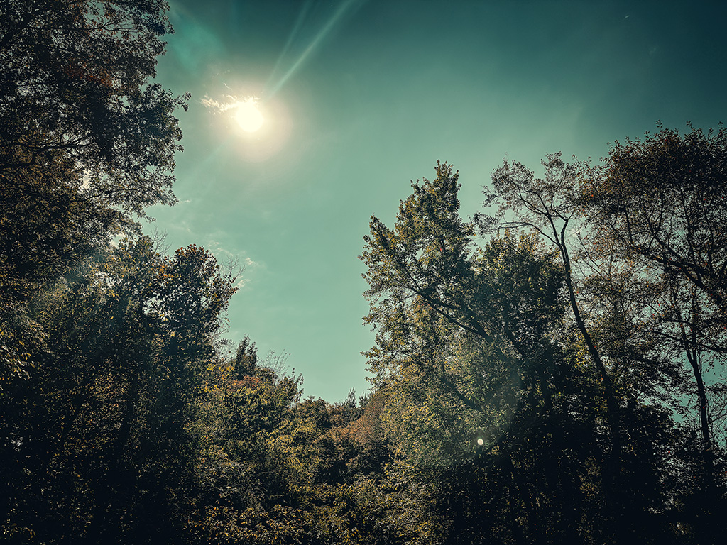afternoon sky in Indiana