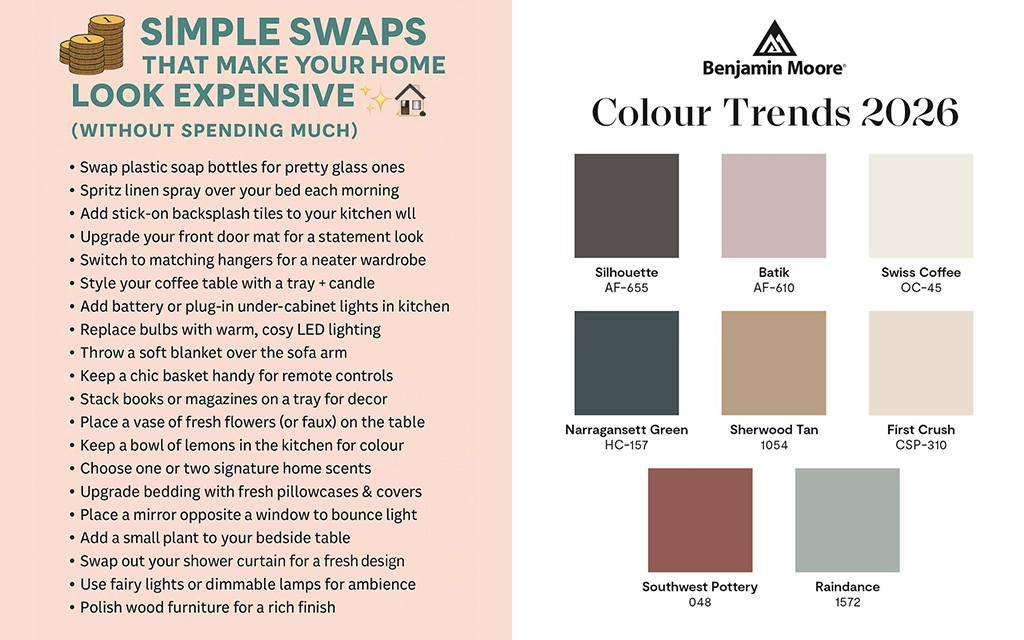 paint colors and refresh list