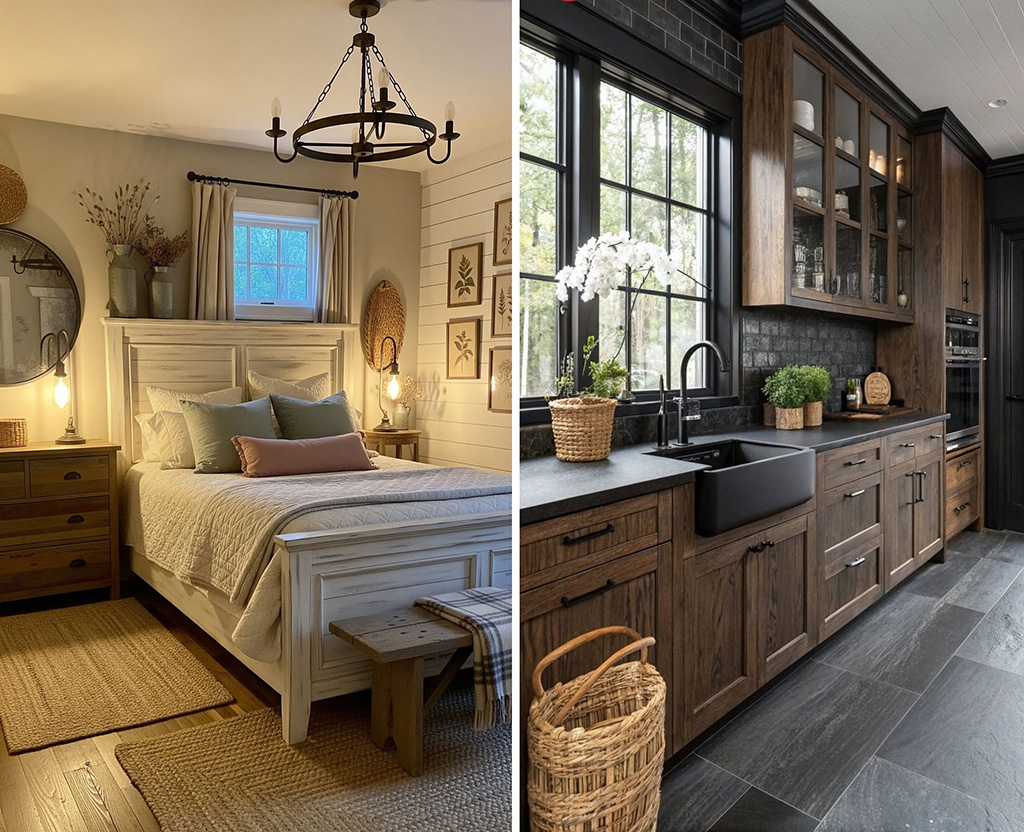 bedroom and kitchen ideas