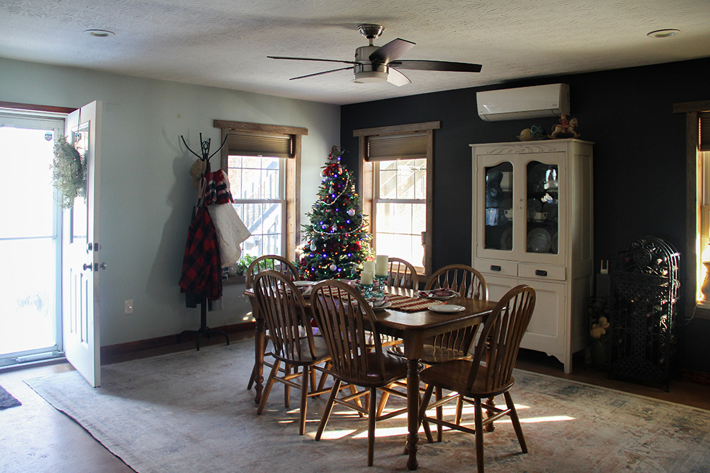 ready for a Christmas meal