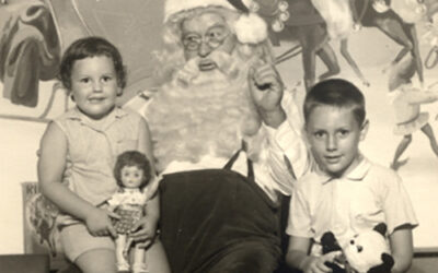 Santa is magic and I believe.