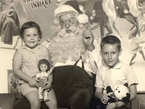 Santa is magic and I believe.