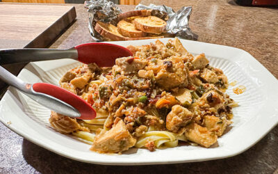 fancy pasta dish so easy even i can make it