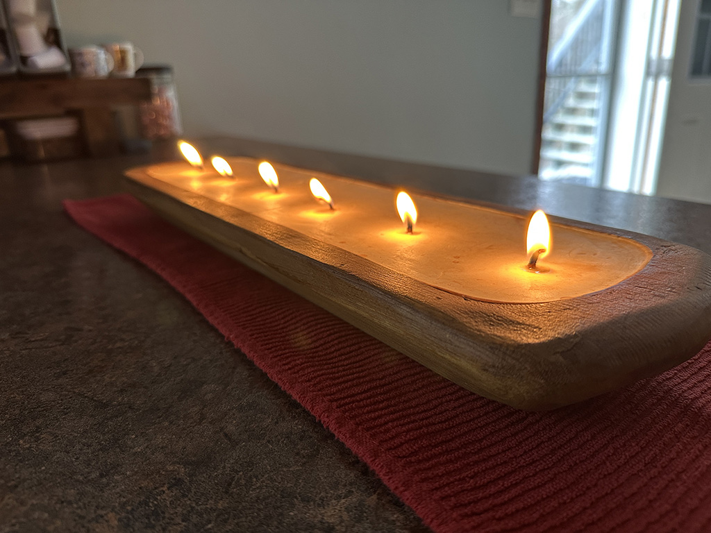 intentionally set fire