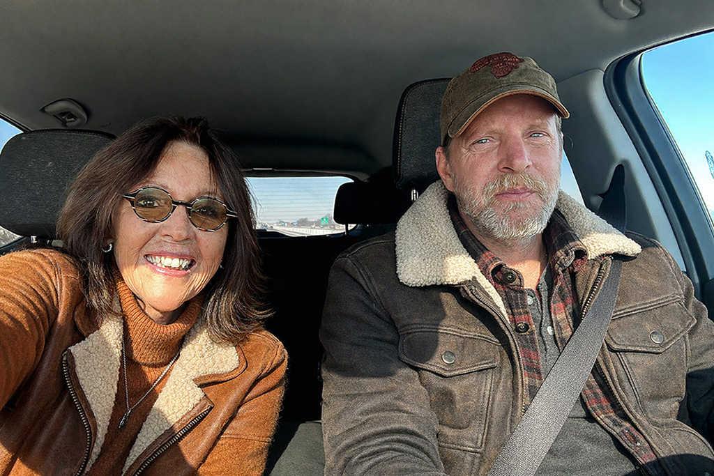 me and Perry who hates winter