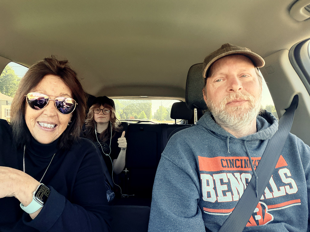 Selfie with Perry & Colette