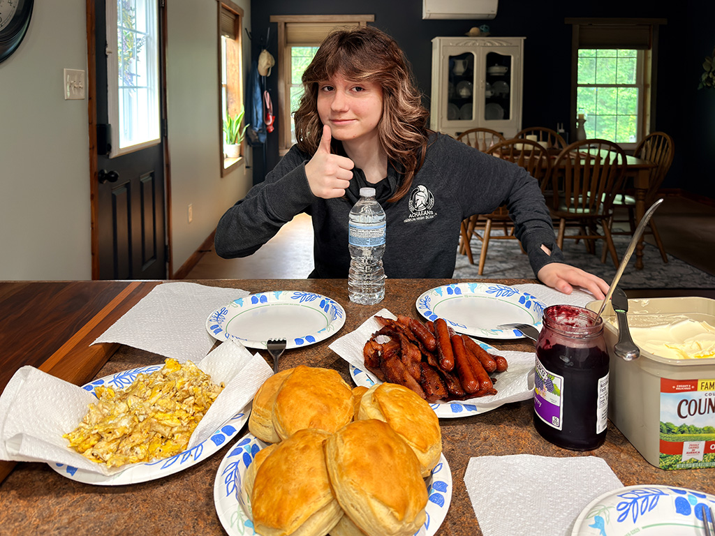 Breakfast for Colette