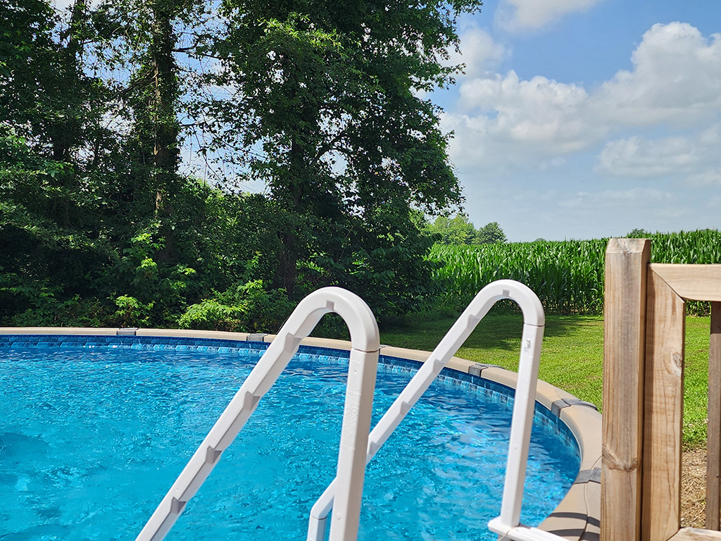pool time
