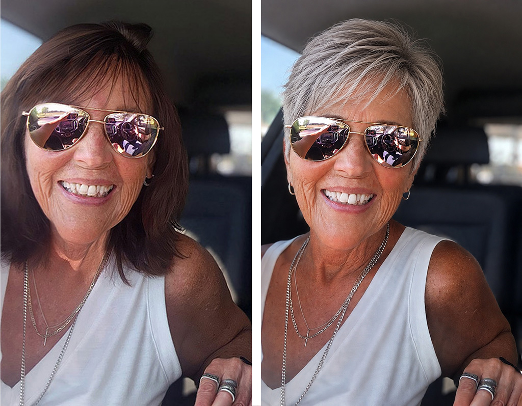 changing your hair changes your total look