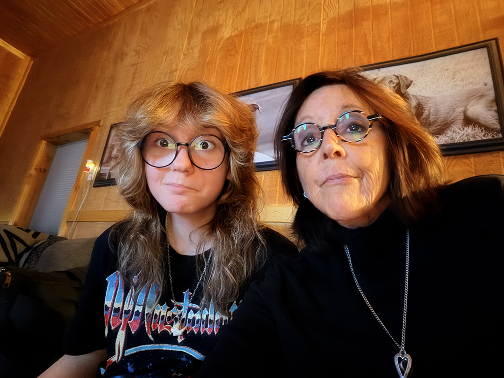 Selfie of me an Colette