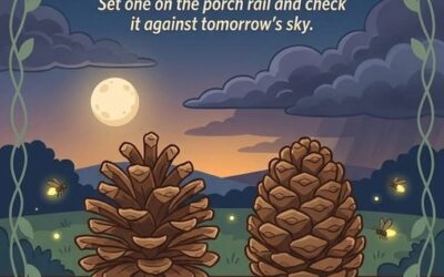 first you get a pinecone…