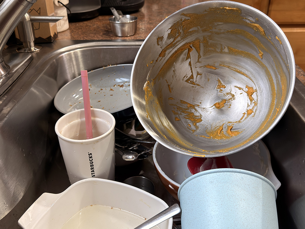 dirty dishes
